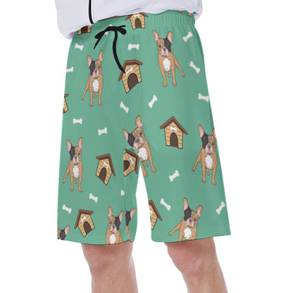 ZEUS - Men's Beach Shorts - Frenchie Bulldog Shop