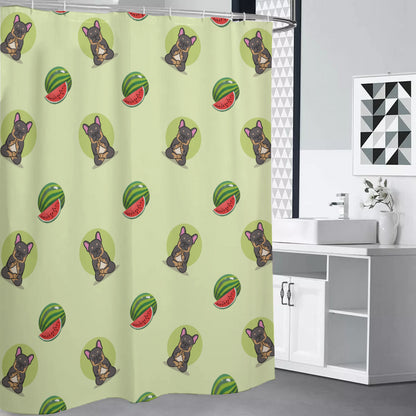 ROCKY - Shower Curtains - Frenchie Bulldog Shop