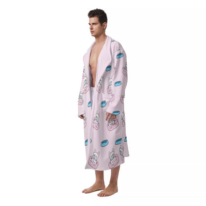 KOBE - Bathrobe for Men - Frenchie Bulldog Shop