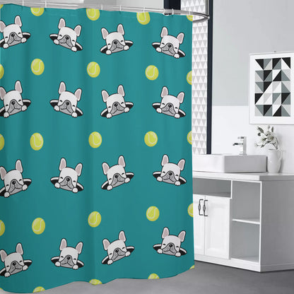 CHARLIE - Shower Curtains - Frenchie Bulldog Shop