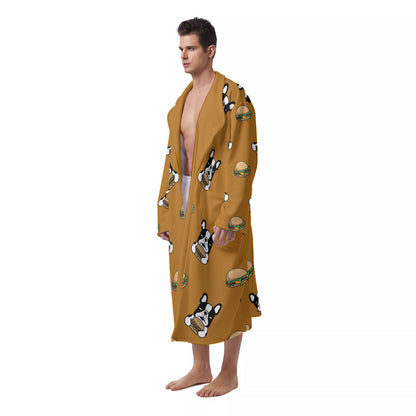 PORTER - Men's Robe - Frenchie Bulldog Shop