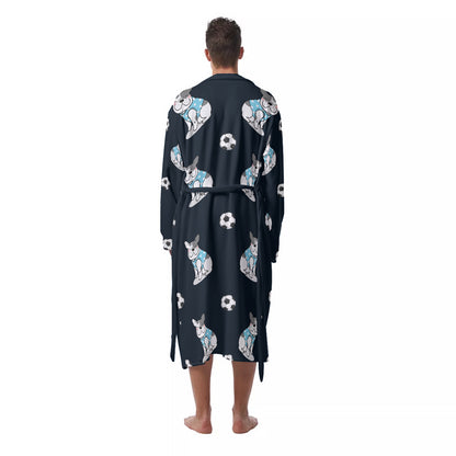 ODIE - Bathrobe for Men - Frenchie Bulldog Shop