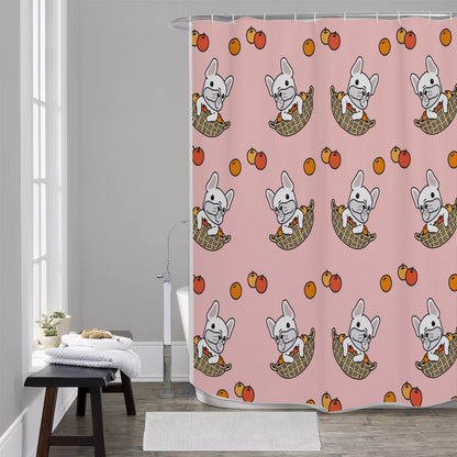 COOPER - Shower Curtains - Frenchie Bulldog Shop