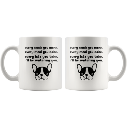 Watching you - Mug - Frenchie Bulldog Shop