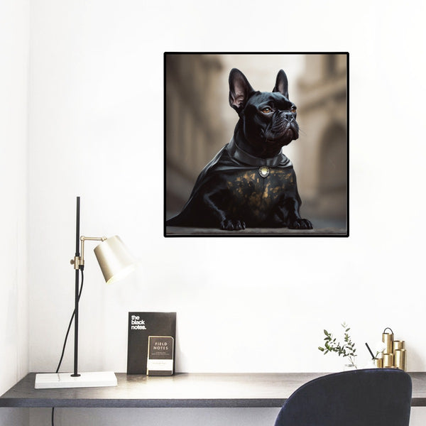 Wall Decor  New Frenchie French Bulldog Dog Glitter Embellished