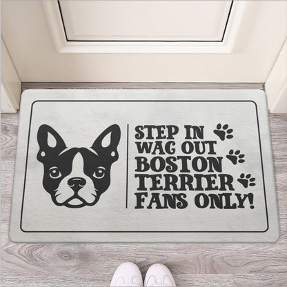 Bailey - Door Mat for Boston Terrier lovers