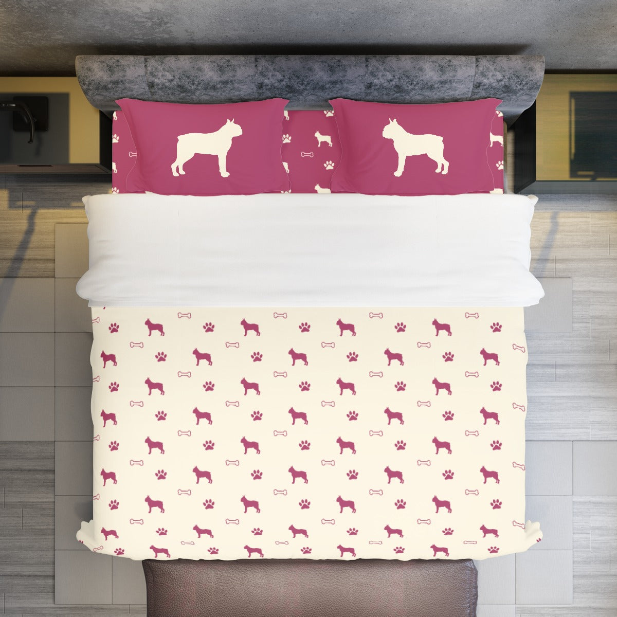 Milo - Duvet Cover Set for Boston Terrier lovers