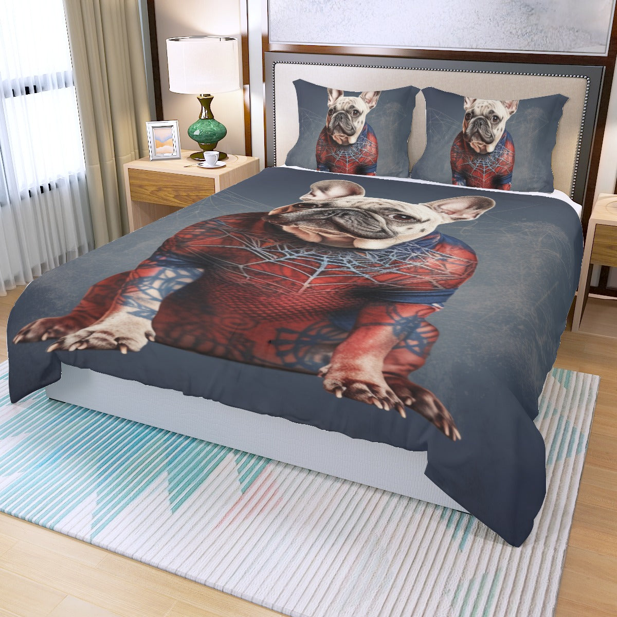 Bulldog duvet cover sale