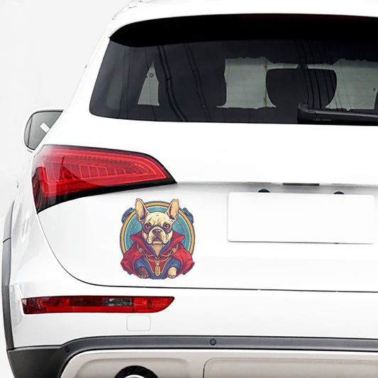 Cute Frenchie Car Sticker