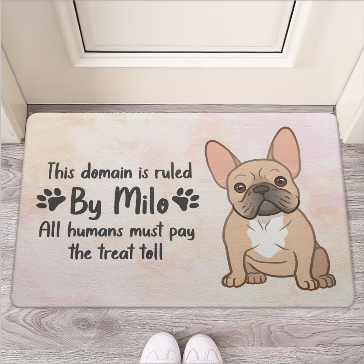 French bulldog doormat 2025