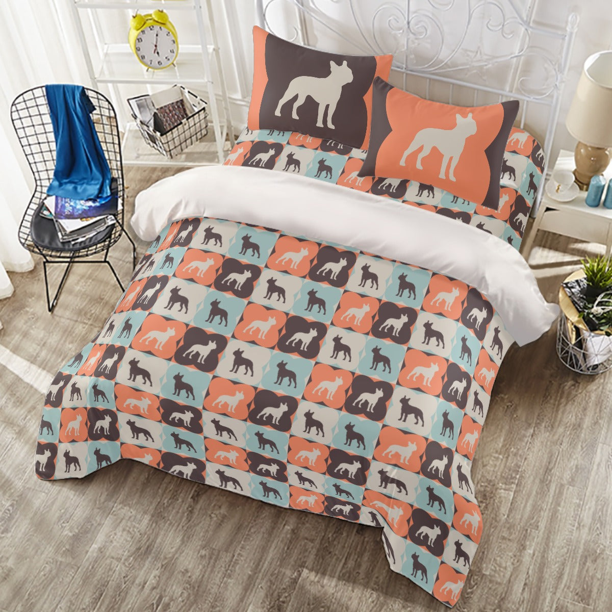 Teddy - Duvet Cover Set for Boston Terrier lovers