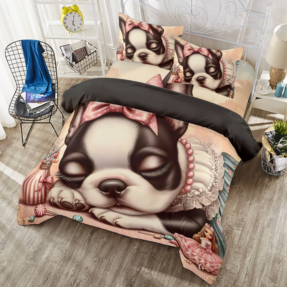 Brutus - Duvet Cover Set for Boston Terrier lovers