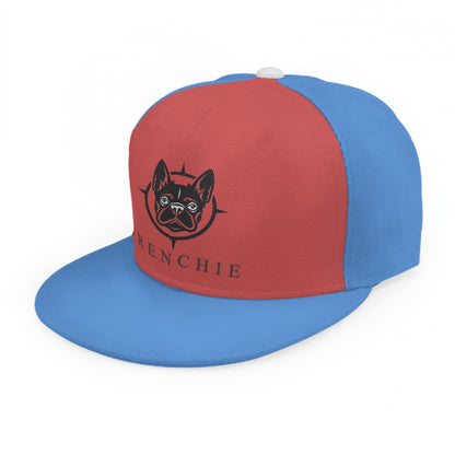 Frenchie-Baseball-Cap-With-Flat-Brim-Frenchie.shop