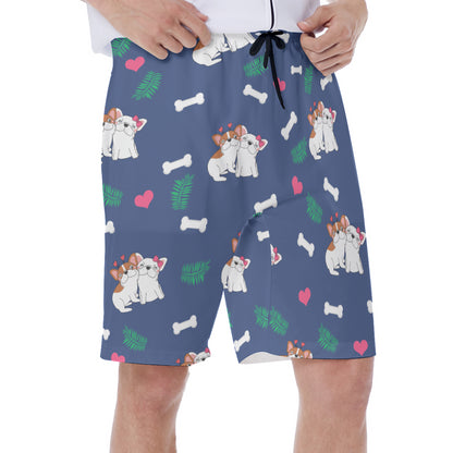 ODIE - Men's Beach Shorts - Frenchie Bulldog Shop