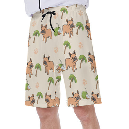 APOLLO - Men's Beach Shorts - Frenchie Bulldog Shop