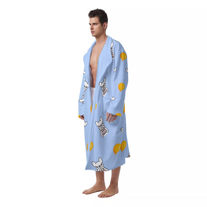 OZZY - Bathrobe for Men - Frenchie Bulldog Shop