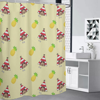 BRUCE - Shower Curtains - Frenchie Bulldog Shop