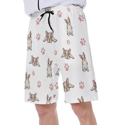 LEO - Men's Beach Shorts - Frenchie Bulldog Shop