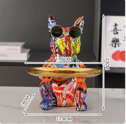 GraffitiFido-French-Bulldog-Desk-Organizer-Quirky-Graffiti-Art-Sculpture-www.frenchie.shop