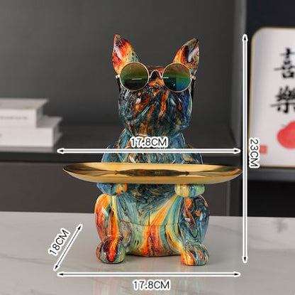 GraffitiFido-French-Bulldog-Desk-Organizer-Quirky-Graffiti-Art-Sculpture-www.frenchie.shop