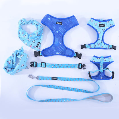 BlueHarmony - Frenchie Harness By MeeLo - Frenchie Bulldog Shop