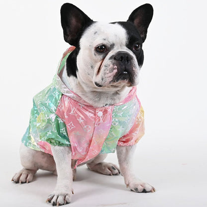 Luxury Waterproof Raincoat for French Bulldog (WJ05) - Frenchie Bulldog Shop