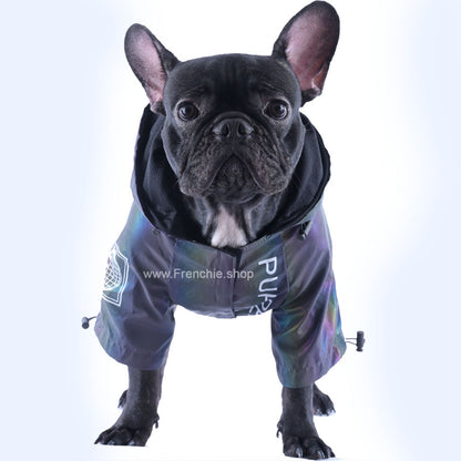 Reflective French Bulldog Jacket (WS39) - Frenchie Bulldog Shop