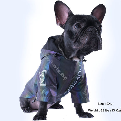 Reflective French Bulldog Jacket (WS39) - Frenchie Bulldog Shop