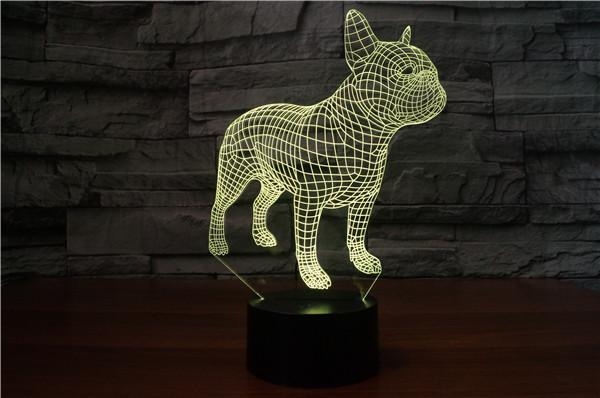 French Bulldog 3D LED Lamp