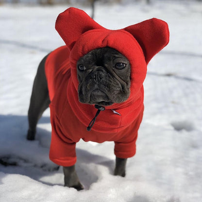 French Bulldog Soft Fleece Winter Hat - Frenchie Bulldog Shop