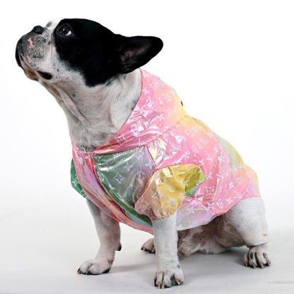 Luxury Waterproof Raincoat for French Bulldog (WJ05) - Frenchie Bulldog Shop