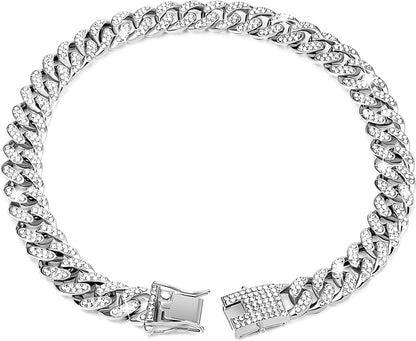 Frenchie Cuban Diamond Necklace Chain - Frenchie Bulldog Shop