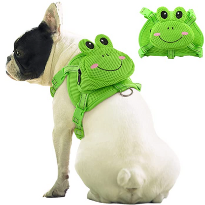 French Bulldog Backpack Harness Set - Frenchie Bulldog Shop