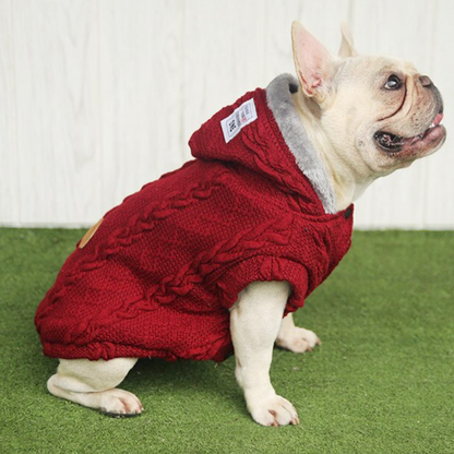 Warm Sweater for French Bulldog (CS10) - Frenchie Bulldog Shop