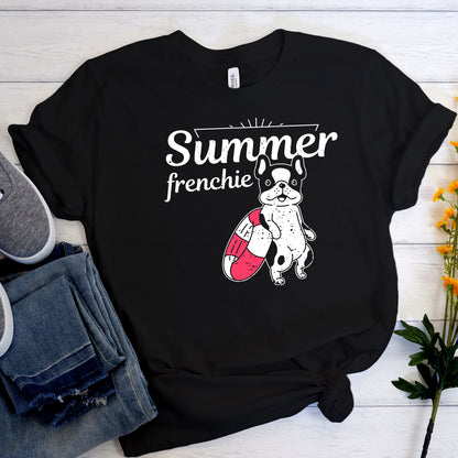 Summer Vibes - Unisex T-Shirt - Frenchie Bulldog Shop