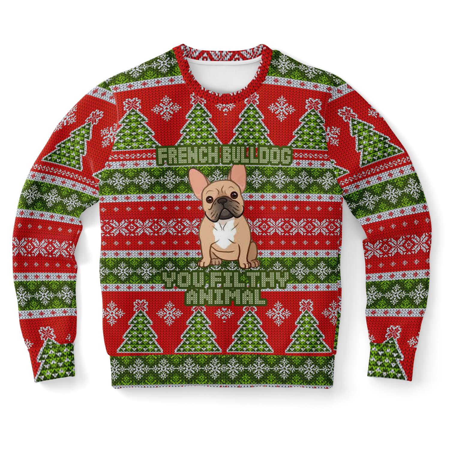 Womens french bulldog outlet jumper