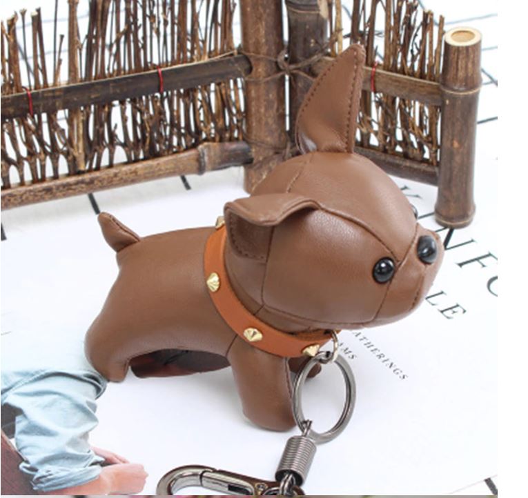 Local notables Gift Shop Princess French Bulldog Keychain