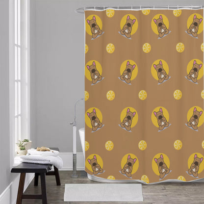 LEO - Shower Curtains - Frenchie Bulldog Shop