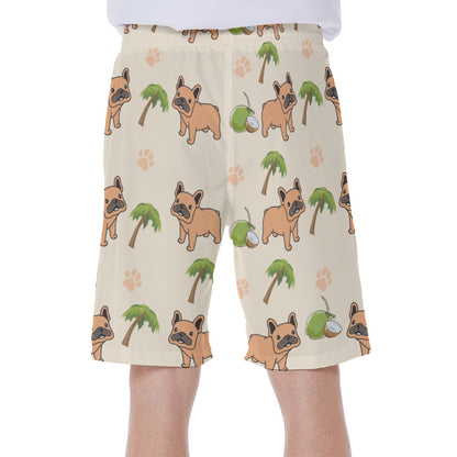 APOLLO - Men's Beach Shorts - Frenchie Bulldog Shop