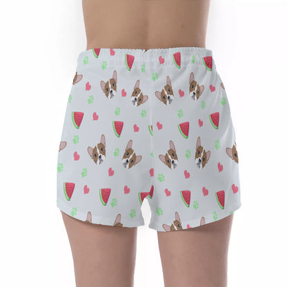 LUNA - Women's Short Pants - Frenchie Bulldog Shop