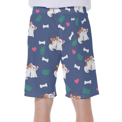 ODIE - Men's Beach Shorts - Frenchie Bulldog Shop