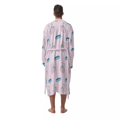 KOBE - Bathrobe for Men - Frenchie Bulldog Shop