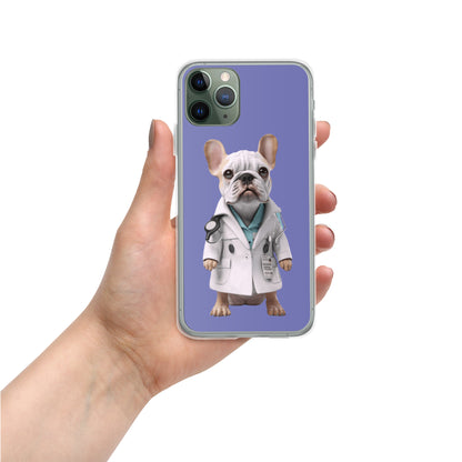 Frenchie the Doctor iPhone Case | Protective and Stylish