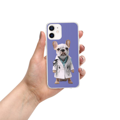 Frenchie the Doctor iPhone Case | Protective and Stylish