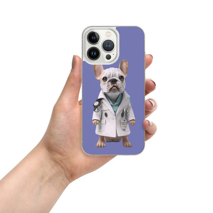 Frenchie the Doctor iPhone Case | Protective and Stylish