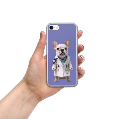 Frenchie the Doctor iPhone Case | Protective and Stylish