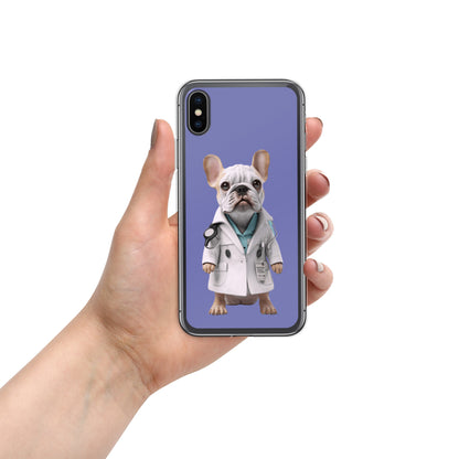 Frenchie the Doctor iPhone Case | Protective and Stylish