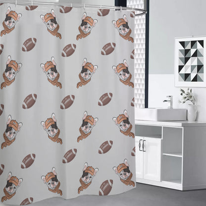 WALTER - Shower Curtains - Frenchie Bulldog Shop