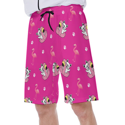 OAKEY - Men's Beach Shorts - Frenchie Bulldog Shop