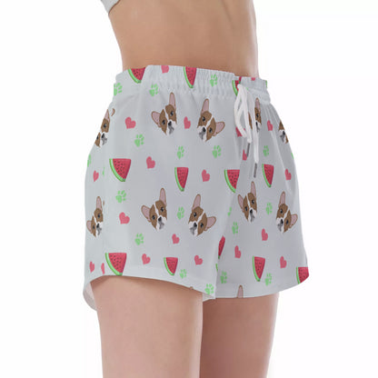 LUNA - Women's Short Pants - Frenchie Bulldog Shop